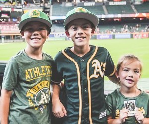 Watch the A's play and stay for fireworks following the game. Photo courtesy of the Oakland Athletics 