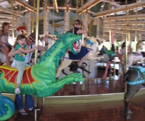 Oaks Amusement Park has a great carousel