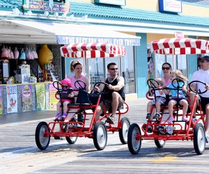 Jersey Shore boardwalk Ocean City