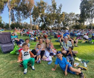Catch a movie in the park. Photo courtesy of OC Regional Parks