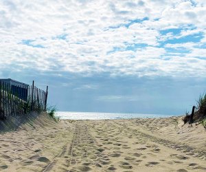 Hidden beaches Ocean Grove NJ