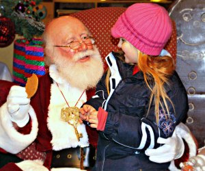 Get Santa's ear in Sturbridge. Photo courtesy of  Old Sturbridge Village