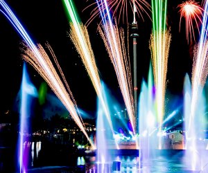 Countdown to the New Year in SeaWorld style, with sea life, music, entertainment, and a fireworks display. Photo courtesy of SeaWorld
