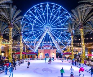 Ice skate and ride the Ferris wheel at Irvine Spectrum Center. Photo by Allen Ling