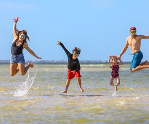 Visit our favorite family beaches in Florida. Photo by Seth Warren for Lee County Visitor & Convention Bureau