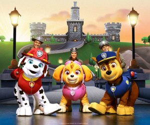 Join the Paw Patrol pups as they set out on their greatest adventure in Paw Patrol Live! Heroes Unite. Photo courtesy of the production