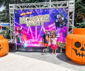 Every weekend in October, Legoland Florida celebrates its annual Brick-or-Treat Halloween event. Photo by author