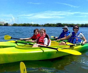 Cocoa Beach with Kids: Adventure Kayak of Cocoa Beach Florida.