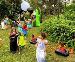 The Kids Halloween Party at Enzian Theater features a parade, buffet, and screening of Hotel Transylvania 2. Photo courtesy of the theater