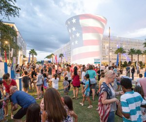 Celebrate the 4th of July at Lake Nona's Great American Block Party. Photo courtesy of the event