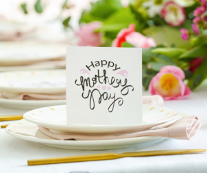 Treat mom to a special meal at a Mother's Day brunch.