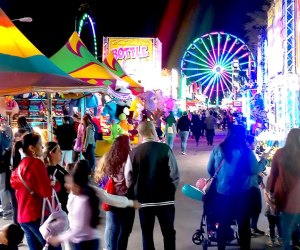 The annual Osceola County Fair includes carnival rides, a kids' pavilion, 4H/FFA workshops, and more. Photo courtesy of the fair