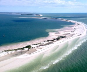 Anclote Key, made up of four islands off the Gulf Coast's Tarpon Springs, is a popular gathering place for boaters. Photo courtesy Visit St. Pete-Clearwater