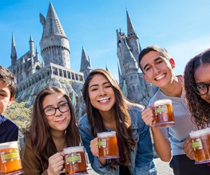 Nothing like a birthday butterbeer at Wizarding World of Harry Potter. Photo courtesy of Universal Orlando