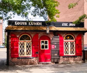 Photo of Louis Lunch restaurant in New Haven-Visiting Connecticut with Kids