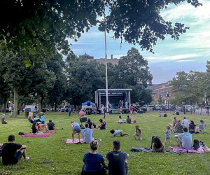Free Boston summer concerts happen all season long. Photo courtesy of the ParkARTS concert series, Boston Parks and Recreation