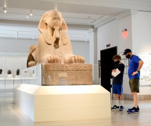 Explore ancient worlds with free admission to the  Penn Museum. Photo by J.Whalen for the museum