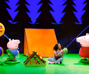 Get Pumped for Peppa Pig Live! Coming to a Theater Near You Peppa Pig is coming to your town for a live theater experience that delights kids. Photo by Shore Fire Media