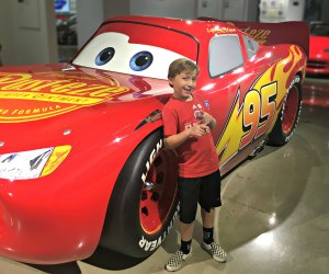 Take a photo with Lightning McQueen