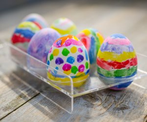 Colorful Easter eggs