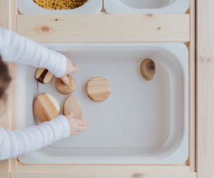 Exercise Games: Sensory bins