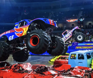 Don't miss the only opportunity to watch your favorite Hot Wheels Monster Trucks  at the Wells Fargo Center