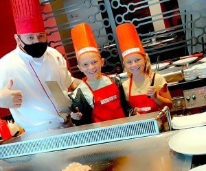 Benihana offers a special birthday package for kids