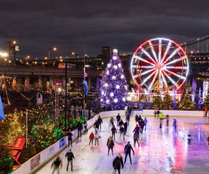 Skate and enjoy Winterfest at the Blue Cross RiverRink. Photo courtesy of the Delaware River Waterfront 