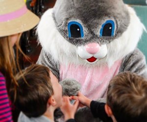 Come celebrate Easter with family and friends aboard the Easter Bunny Express at New Hope Railroad. Photo courtesy of the railroad