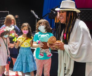 Rock out at Family Fundays at the Kimmel featuring MB’s Jams for Junior Jawns. Photo courtesy of the Kimmel Cultural Campus