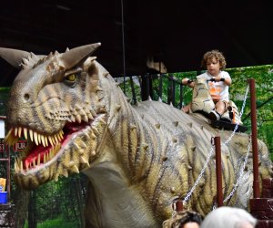 There’s no better place to make Jurassic-sized memories than at Jurassic Quest. Photo courtesy of Jurassic Quest