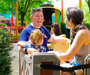 Enjoy the return of your favorite rides, slides, shows, and more with your mom this weekend at Dorney Park's season opening. Photo courtesy of the park
