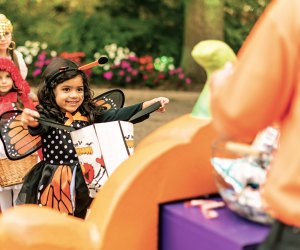 Come in costume and celebrate silly, not-too-spooky fun at The Count’s Halloween Spooktacular at Sesame Place.  Photo courtesy of Sesame Place