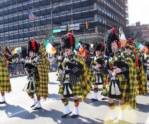 Bagpipes are front and center at Philly's own St. Patrick's Day parade. Photo courtesy of the parade
