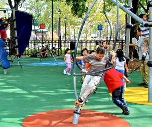 Franklin Square playground.