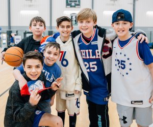 Learn ball skills from the best at Jr. 76ers Basketball Camps. Photo courtesy of the camp 