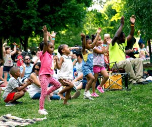 The rain-or-shine Kidchella music festival is back for another great summer of music at Smith Playground. Photo courtesy of Smith Playground