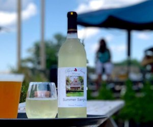 Relax with drink and enjoy music with the kids at Party on the Patio. Photo courtesy of the Shady Brook Farms 