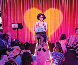 Back by popular demand, Mister John's Music presents monthly Drag Storytimes with Maria TopCatt. Photo courtesy of the event