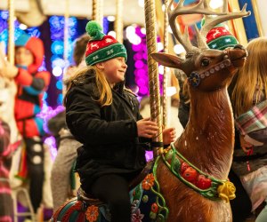 Wild Lights at the Elmwood Park Zoo is winter break fun for the whole family. Photo courtesy of the zoo