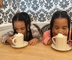 The Breakfast Boutique girls drinking hot chocolate Black-Owned Restaurants, Retailers, and Landmarks to Discover in Philly