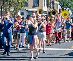 Things To Do in Boston this Weekend: Porch Fest, Food Fest, Owls Make your own kind of music at SomerStreets: Strike up the Band! Photo by Tom Hazeltine