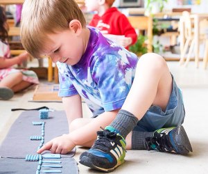 Montessori schools offer many opportunities for self-directed learning. Photo courtesy of Aidan Montessori School 