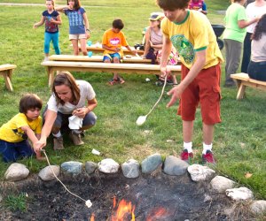 Campfires and S'mores will warm kids to the camp experience! Photo courtesy of Camp Kaleidiscope
