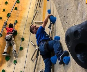Connecticut has a sports summer camp for every type of athlete. Photo courtesy of the Central Rock Gym in Glastonbury
