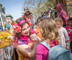 Face painting, performances, and so much more.  Kids Day photo courtesy of Downtown Santa Cruz