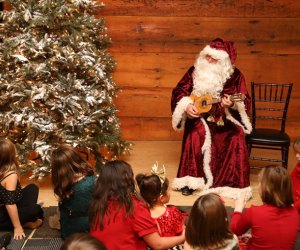 Join Santa Claus for holiday fun and a heartwarming photo or two! Photo courtesy of Gore Place