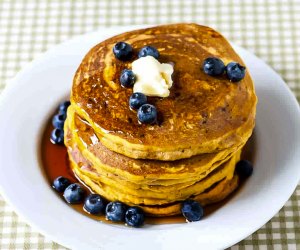 Pumpkin adds some sweetness to pancakes. Photo courtesy of Inspired Taste