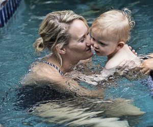 Kids as young as a few months (or even weeks) old can start swimming. Photo courtesy of kidSwim