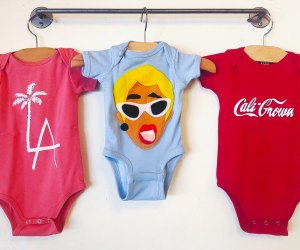 Outfit the baby in California cool apparel. Photo courtesy of La La Ling